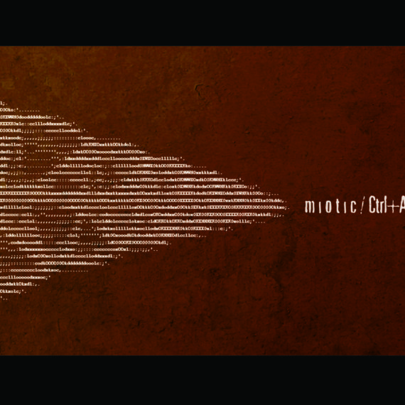 Miotic Album copertina Ascii